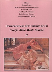 Front cover of Hermenéuticas del Cuidado de Sí by Teresa Oñate Zubia