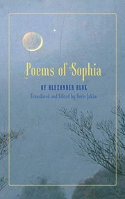 Cover of Poems of Sophia by Aleksandr Aleksandrovich Blok