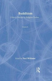 Front cover of Buddhism V2 (Critical Concepts in Religious Studies) by Paul Williams