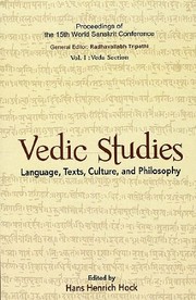 Front cover of Proceedings of the 15th World Sanskrit Conference by India) World Sanskrit Conference (15th 2012 New Delhi