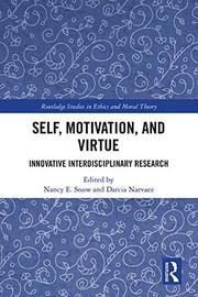 Front cover of Self Motivation and Virtue by Nancy E. Snow