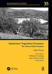 Cover of Quaternary Vegetation Dynamics by William D. Gosling