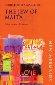 Front cover of Jew of Malta by Christopher Marlowe