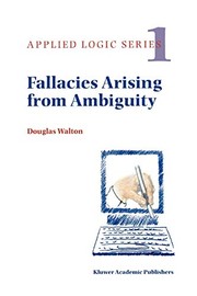 Cover of Fallacies Arising from Ambiguity by Douglas Walton