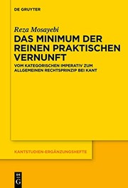 Cover of Minimum der Reinen Praktischen Vernunft by Reza Mosayebi