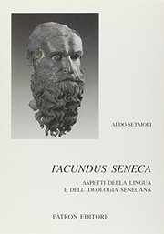 Cover of Facundus Seneca by Aldo Setaioli