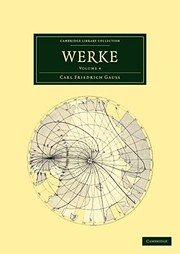 Cover of Werke by Carl Friedrich Gauss