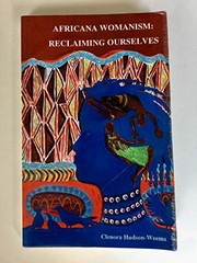 Front cover of Africana womanism by Clenora Hudson-Weems