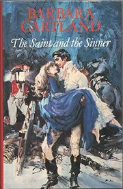 Front cover of The saint and the sinner by Barbara Cartland