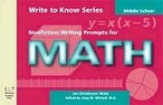 Front cover of Nonfiction writing prompts for math by Jan Christinson