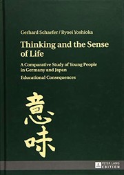 Front cover of Thinking and the Sense of Life by Gerhard Schaefer