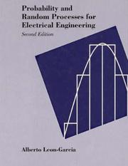 Cover of Probability and Random Processes For Electrical Engineering by Alberto Leon-Garcia
