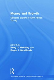 Front cover of Money and Growth by Perry G. Mehrling
