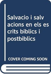 Front cover of Salvació i salvacions en els escrits bíblics i postbíblics by Marcos Aceituno Donoso