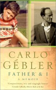 Front cover of Father & I by Carlo Gébler