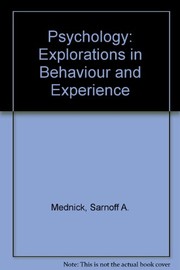 Front cover of Psychology by Sarnoff A. Mednick