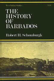 Front cover of The history of Barbados by John Poyer
