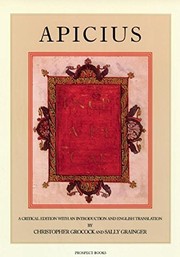 Cover of Apicius by Apicius