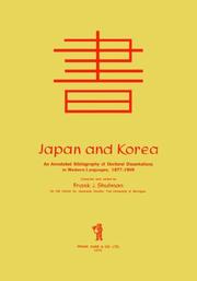 Front cover of Japan and Korea by Frank J. Shulman