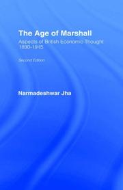 Front cover of The age of Marshall by Narmadeshwar Jha