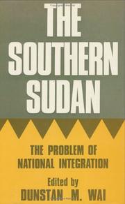Front cover of The Southern Sudan by Dunstan M. Wai