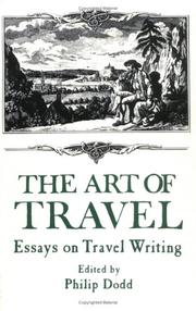 Front cover of The Art of Travel by Philip Dodds