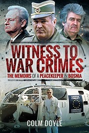 Front cover of Witness to War Crimes by Colm Doyle