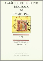 Front cover of Catálogo del Archivo Diocesano de Pamplona by José Luis Sales Tirapu