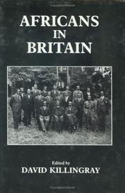 Cover of Africans in Britain by David Killingray