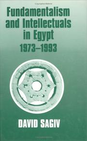 Front cover of Fundamentalism and intellectuals in Egypt, 1973-1993 by David Sagiv