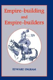 Front cover of Empire-building and empire-builders by Edward Ingram