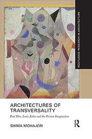 Front cover of Architectures of Transversality by Shima Mohajeri