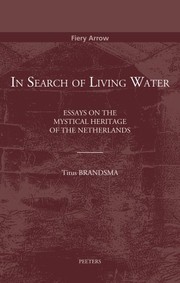 Front cover of In search of living water by Titus Brandsma