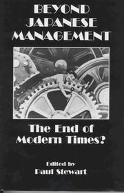 Front cover of Beyond Japanese Management by Paul Stewart
