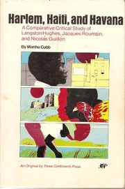 Front cover of Harlem, Haiti, and Havana by Martha Cobb