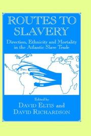 Front cover of Routes to Slavery by David Eltis
