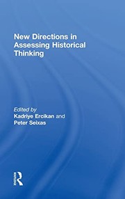 Front cover of New Directions in Assessing Historical Thinking by Kadriye Ercikan