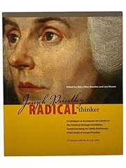 Front cover of Joseph Priestley, radical thinker by Mary Ellen Bowden