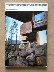 Front cover of Modern architecture in Finland by Asko Salokorpi
