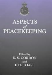 Front cover of Aspects of Peacekeeping (The Sandhurst Conference Series) by Stuart Gordon