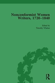Front cover of Nonconformist Women Writers, 1720-1840 by Timothy Whelan