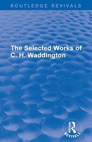 Front cover of Selected Works of C. H. Waddington (7 Vols) by Conrad H. Waddington