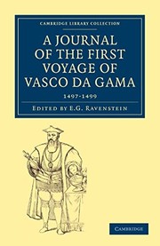 Front cover of Journal of the First Voyage of Vasco Da Gama, 1497-1499 by E. G. Ravenstein