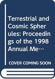 Front cover of Terrestrial and cosmic spherules by TECOS. Meeting