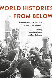 Front cover of World Histories from Below by Antoinette Burton