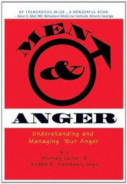 Cover of Men & anger by Murray Cullen