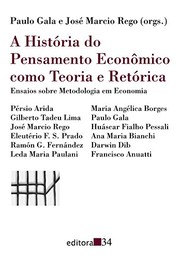 Front cover of A Historia Do Pensamento Economico Como Teoria E Retorica by Paulo Gala