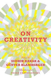 Cover of On creativity by Sudhir Kakar