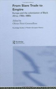 Front cover of From slave trade to empire by Olivier Pétré-Grenouilleau