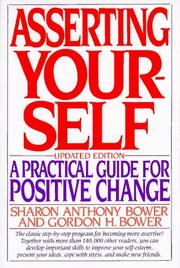 Cover of Asserting yourself by Sharon Anthony Bower